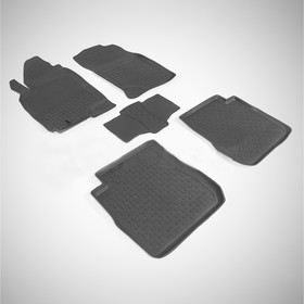 Коврики резиновые с высоким бортом для Mitsubishi Outlander I, 2003-2008 1687894