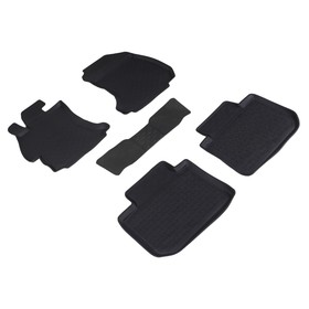 Коврики резиновые с высоким бортом для Subaru XV, 2011- 1687897