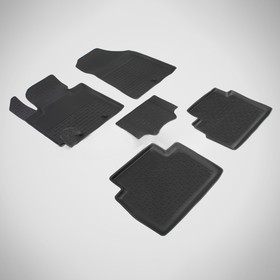 Коврики резиновые с высоким бортом для Kia Soul II, 2014- 1687907