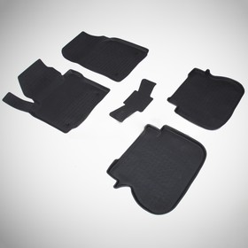 Коврики резиновые с высоким бортом для Volkswagen CADDY, 2010- 1687817