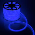 Flexible neon light round ø 16 mm, 50 meters, LED-120-a SMD2835, 220 V, BLUE