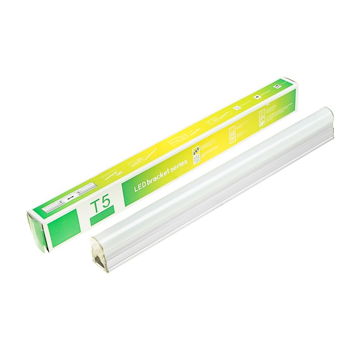 Светильник Т5, 300мм, 5W, LED18SMD5630, 450Lm, 3000K, теплый свет, 165-265V AC