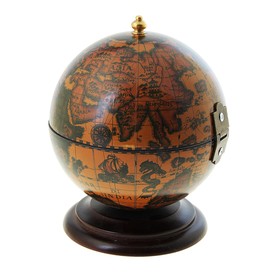 Глобус-шкатулка "Обитаемый остров" УЦЕНКА, 21 × 21 × 25 см