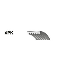 Ремень приводной Gates 6PK1633 1682114