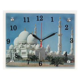 Часы настенные, серия: Город, "Мусульманские", 20х25  см, микс в Донецке
