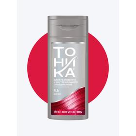 Оттеночный бальзам для волос "Тоника", тон 4.6, бордо