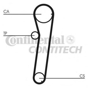 Ремень ГРМ   Contitech CT739 1683104