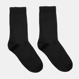 Носки мужские Prima, цвет чёрный, размер 25-27