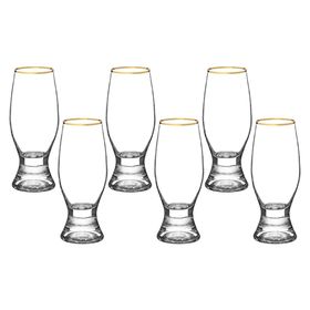 Набор бокалов для шампанского «Джина», 210 мл, 6 шт.