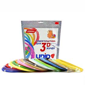 {{photo.Alt || photo.Description || 'Пластик UNID ABS-20, для 3Д ручки, по 10 м, 20 цветов в наборе'}}
