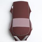 Рюкзак-кенгуру «Дискавери», цвет шоколад, 5 положений, 2-15 кг - фото 799658174