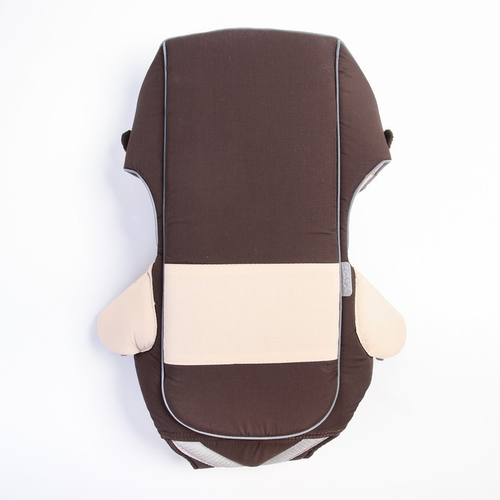 Рюкзак-кенгуру «Дискавери», цвет шоколад, 5 положений, 2-15 кг - фото 797741633