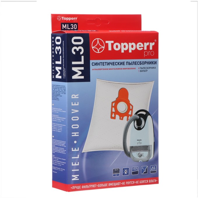 Синтетический пылесборник Topperr Pro ML 30 для пылесосов