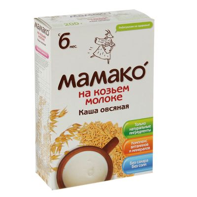 Каша мамако кто производитель