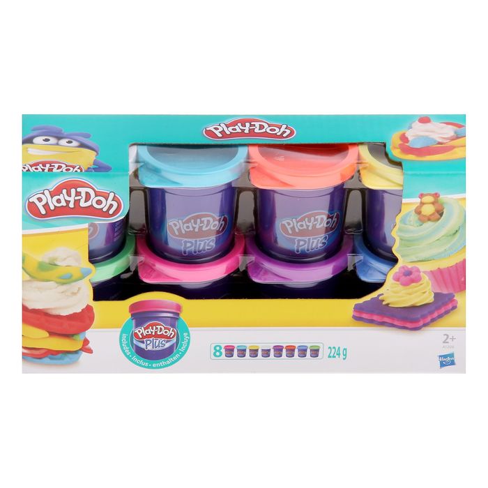 Пластилин Play-doh, набор 8 баночек