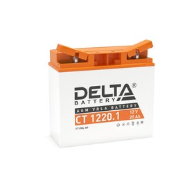 Аккумуляторная батарея Delta СТ1220.1 (YT19BL-BS)12V, 20 Ач обратная(- +) 1733543