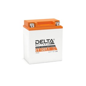 Аккумуляторная батарея Delta СТ1207.1 (YTX7L-BS)12V, 7 Ач обратная(- +) 1733549