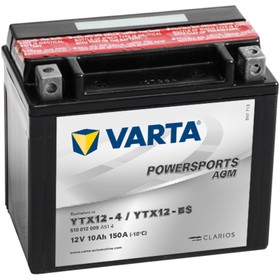 Аккумуляторная батарея Varta 10 Ач Moto AGM 510 012 009 (YTX12-BS) 1733595