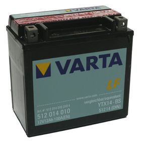 Аккумуляторная батарея Varta 12 Ач Moto AGM 512 014 010 (YTX14-BS) 1733596