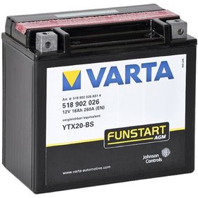 Аккумуляторная батарея Varta 18 Ач Moto AGM 518 902 026 (YTX20-BS) 1733601