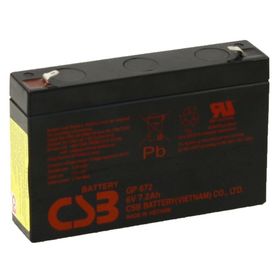 Аккумуляторная батарея CSB 7.2 Ач 6 Вольт GP 672