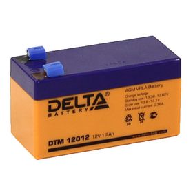 Аккумуляторная батарея Delta 1,2 Ач 12 Вольт DTM 12012