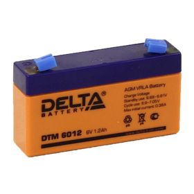 Аккумуляторная батарея Delta 1,2 Ач 6 Вольт DTM 6012