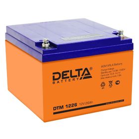 Аккумуляторная батарея Delta 26 Ач 12 Вольт DTM 1226