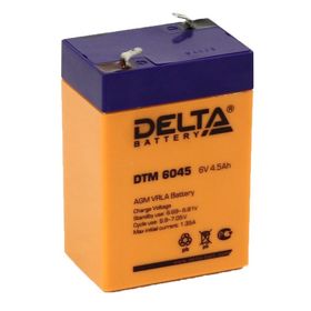 Аккумуляторная батарея Delta 4.5 Ач 6 Вольт DTM 6045