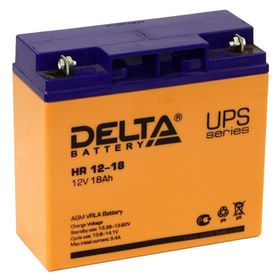 Аккумуляторная батарея Delta 18 Ач 12 Вольт HR 12-18