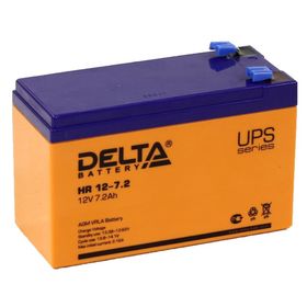 Аккумуляторная батарея Delta 7,2 Ач 12 Вольт HR 12-7,2