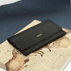 Кошелёк женский "Классика", 2 отдела, отдел для карт, наружный карман, цвет чёрный Кошелёк женский "Классика", 2 отдела, отдел для карт, наружный карман, цвет чёрный