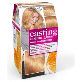 Краска для волос L'Oreal Casting Creme Gloss, без аммиака, тон 832, крем-брюле
