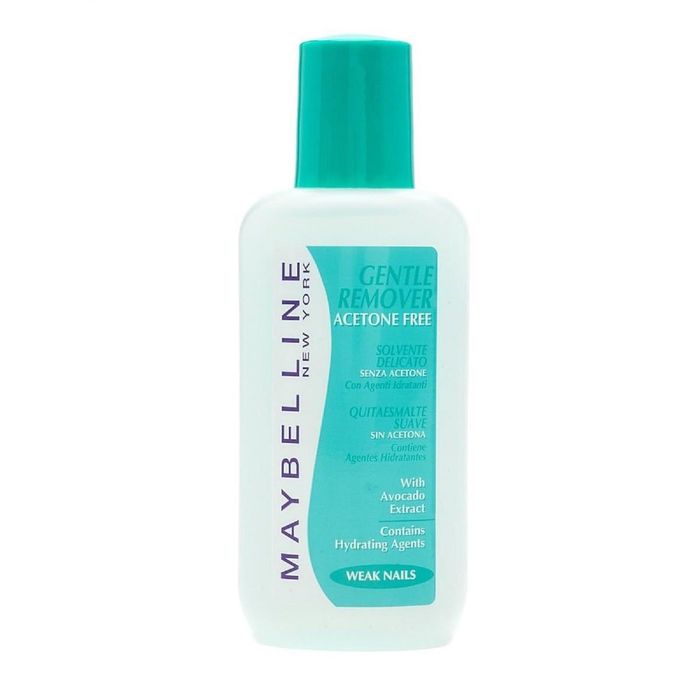 Жидкость для снятия лака Maybelline Gentle Remover, без ацетона, 125 мл