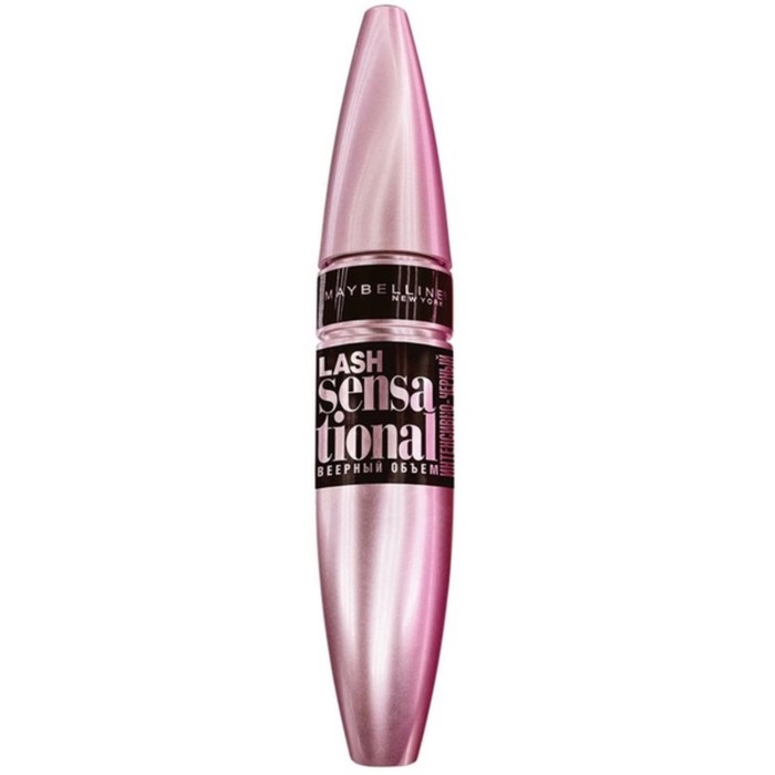 Тушь для ресниц Maybelline Lash Sensational &quot;Веерный объём&quot;, интенсивно-чёрная