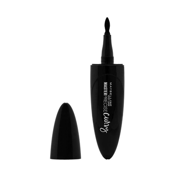 Жидкая подводка Maybelline Master Precise Curvy, чёрный, 12 г