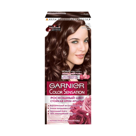 Краска для волос Garnier Color Sensation «Роскошный цвет», тон 4.15, благородный рубин