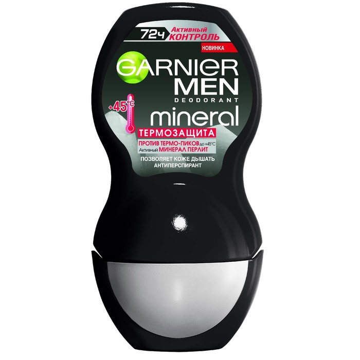 Дезодорант-антиперспирант Garnier Men Mineral &quot;Активный контроль: Термозащита&quot;, шариковый, 50 мл