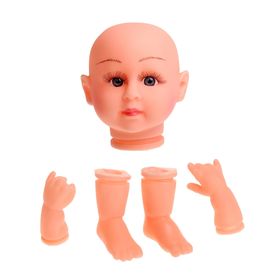 {{photo.Alt || photo.Description || 'Набор для изготовления куклы - голова, 2 руки, 2 ноги, средний размер'}}