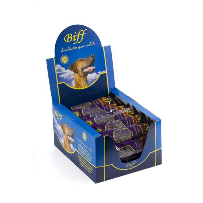 Лакомство для собак Biff колбаска mini  оригинальная, 20 г