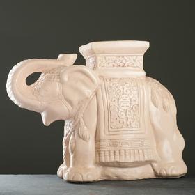 Фигура - подставка "Слон" состаренный, 20х58х43см