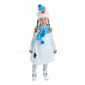 {{photo.Alt || photo.Description || 'Карнавальный костюм «Снеговик с заплаткой», велюр, рост 98 см, цвет белый'}}