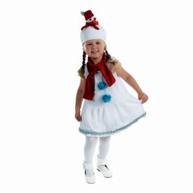 {{photo.Alt || photo.Description || 'Детский карнавальный костюм &quot;Снеговик с красным шарфом&quot;, велюр, рост 68-98 см, цвет белый'}}
