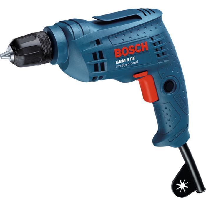 Дрель BOSCH GBM 6 RE (0 601 472 600)  350Вт 10мм БЗП 0-4000об/мин 12.3Нм реверс