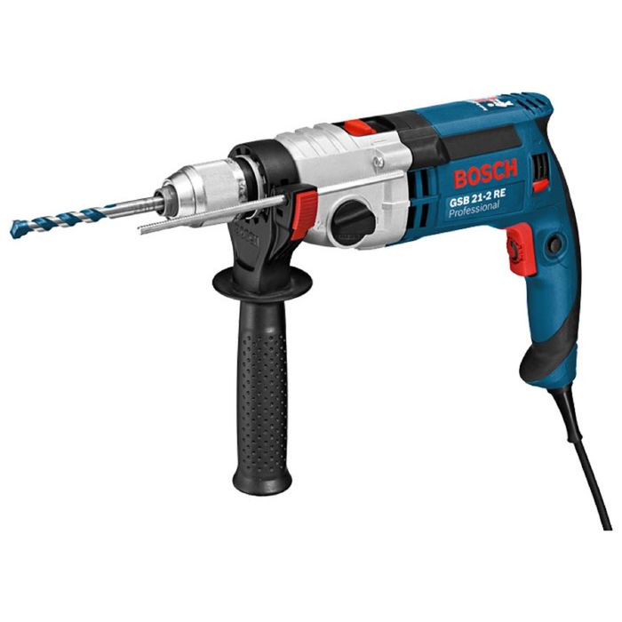 Дрель ударная BOSCH GSB 21-2 RE (0 601 19C 500)  1100Вт 13мм БЗП 0-900/0-3000об/мин реверс