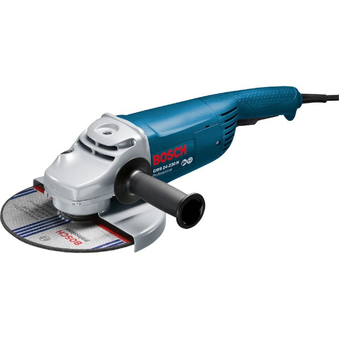 Машина углошлифовальная BOSCH GWS 24-230 H (0 601 884 103) 2400Вт 6500об/мин 230мм