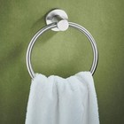Держатель для полотенец одинарный, кольцо «Классика» - фото 6566534
