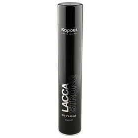 Лак для волос Kapous Professional, сильной фиксации, 750 мл