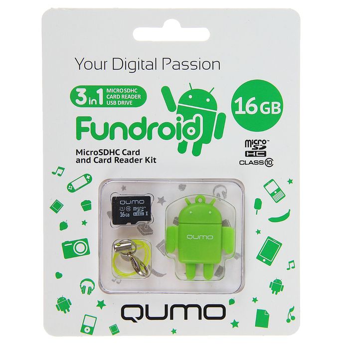 Карта памяти qumo microsdhc 32 гб