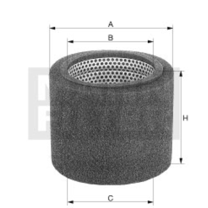 Фильтр воздушный MANN-FILTER C15010